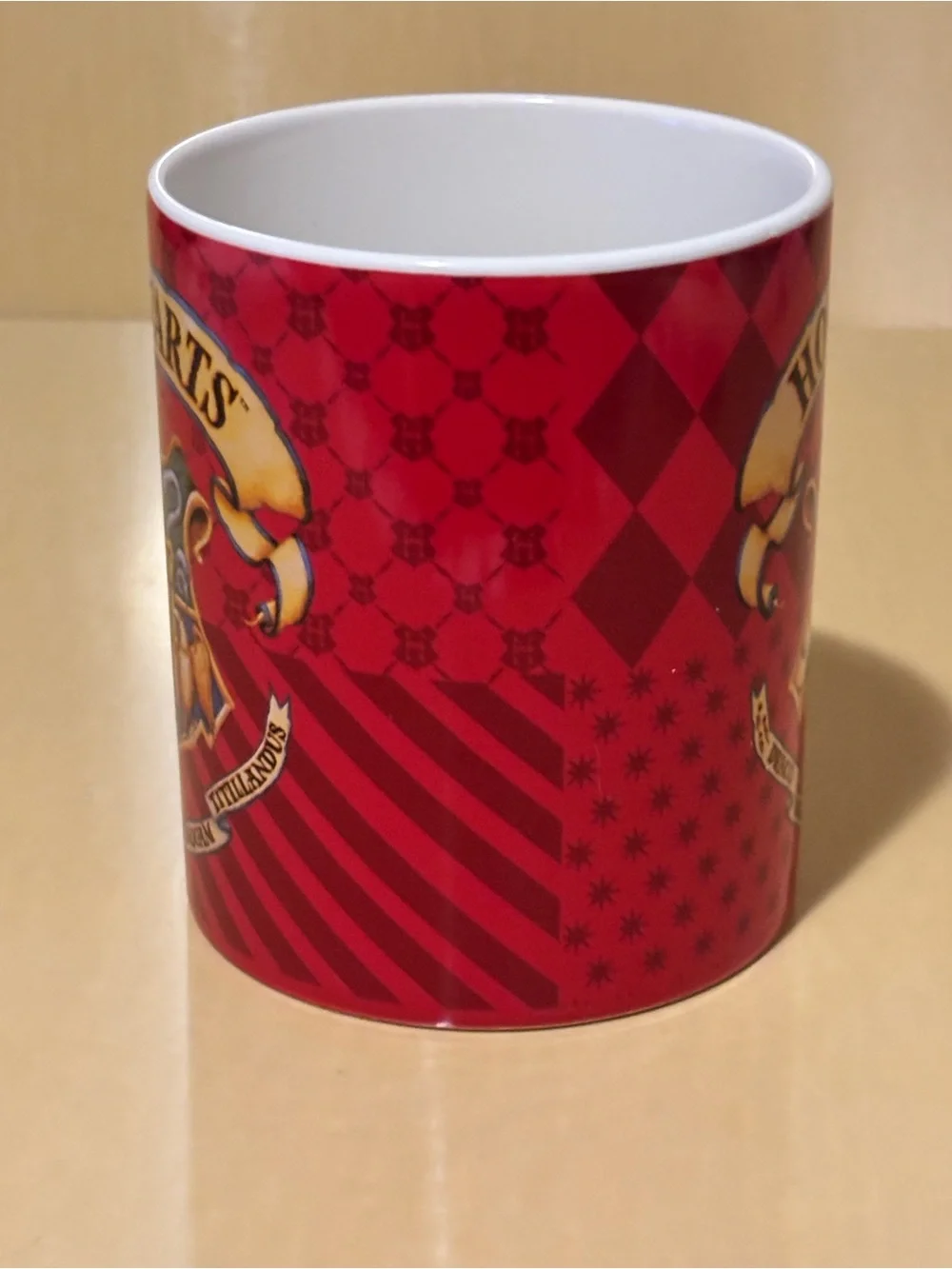 Harry Potter Hogwarts Red Orange Ceramic Mug